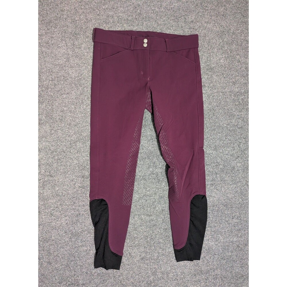Dover Saddlery Breeches Womens 28 (32x25.5) Equestrian Pants Purple